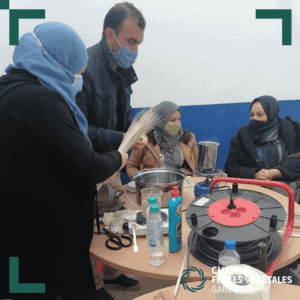 Formation en teinture naturelle de la fibre de palmier (2)