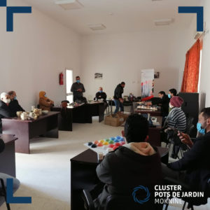 Formation les émaux à effets sur la céramique de Moknine (2)