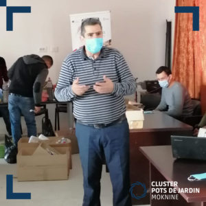 Formation les émaux à effets sur la céramique de Moknine (8)