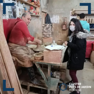 Visite ateliers de fabrication des articles en cuivre (2)