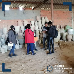 Visite ateliers de fabrication des articles en cuivre (4)
