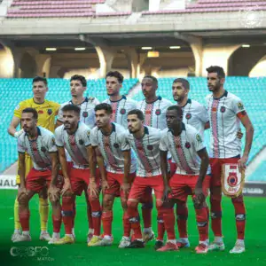 alt= L'OCS dans le groupe A de la Coupe de la CAF