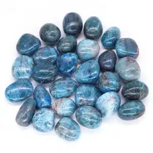 Natural Tumbled Stone Moroxite Reiki Healing Crystal Minerals Energy Quartz Bulk Gemstone Home Decor Fish Tank Aquarium Specimen