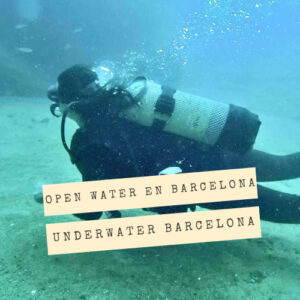 OPEN WATER con Underwater Barcelona