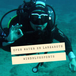 Open water con Windbluesports Lanzarote