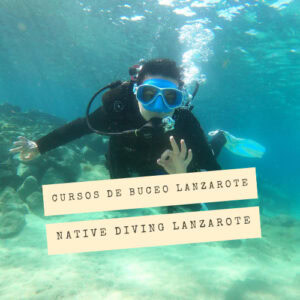 Open water en Lanzarote con Native Diving