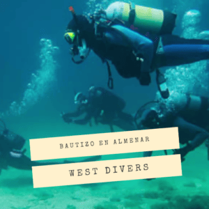 Bautizo de buceo en Almenar con WEST DIVERS