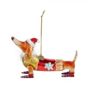perro salchicha navideno Vondel Domestica Santander