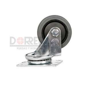 Rodaja Giratoria Conductiva ESD Thermo Rubber  3 x 1 1/4" - 4 x 1 1/4"  5 x 1 1/4"