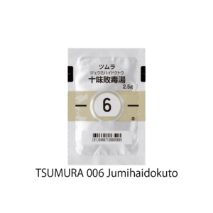 TSUMURA 006 Jumihaidokuto (十味敗毒湯) extract granules