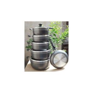 TC 14 Pcs Quality Non Stick Cooking Pots/ Sufurias With Pan & Cooking Spoons