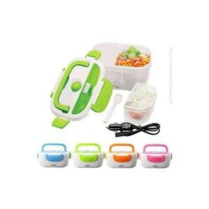 Alternative view of Electric Heated Lunch Box with Partition – Portable & Reusable