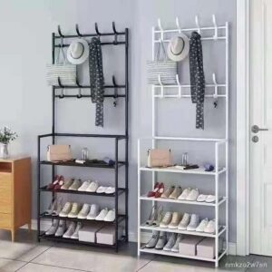 Alternative view of Heavy Duty 5-Layer Multipurpose Stand – Shoe Rack, Cloth Rack, Bag & Hat Organizer (All-in-One)