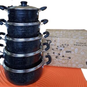 Alternative view of Jamespot 10Pcs Stainless Steel Cookware Set /Pots
