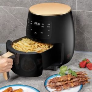 SILVER CREST Digital Display and Touch Command Multifunctional 8 Litres Large Capacity Electric Air Fryer Oven Healthy Oil Free Air Fryer