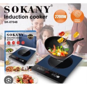 Alternative view of Sokany 2200W Induction Cooker – Smart Kitchen Appliance with Intelligent Touch Screen Panel, Portable & Powerful