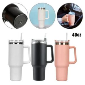 Alternative view of Stanly Style Large Capacity Tumbler 1200ml – Premium Insulated Travel Cup with Lid & Straw | Available in 6 Colors