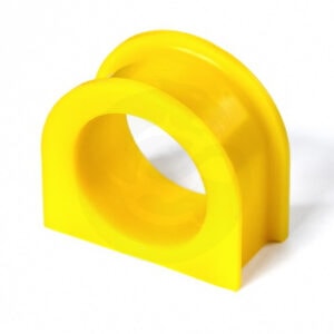 Polyurethane pad steering rack