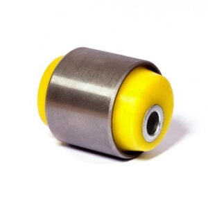 Polyurethane bushing front and rear suspension, trailing rod, mount to axle displacement (for lifting suspension)