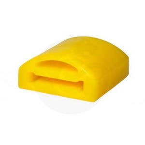 Polyurethane pad rear suspension,  leafspring, 2nd graduated leaf