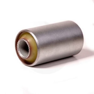 Polyurethane front bushing, front and rear leafspring