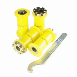 STRONGFLEX Polyurethane Rear Trailing Arm Bushing Kit Eccentric Sport 036232A