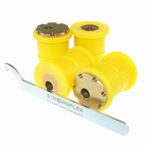 STRONGFLEX Polyurethane Rear Trailing Arm Bushing Kit Eccentric Sport 036235A