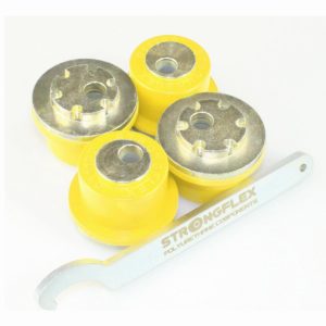 STRONGFLEX Polyurethane Front Upper Arm Bushing Kit Eccentric Sport 016080A