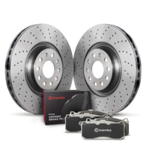 breKTX0158: BRE Drilled UV Coated Rotors