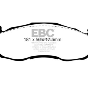 ebcDP41276R: EBC Yellowstuff Brake Pad Sets