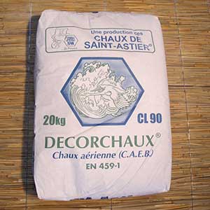 Chaux aériennes CL90