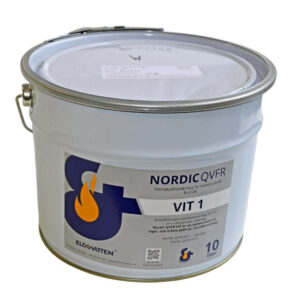 QVFR-Vit-1 - flamskyddsfärg för trä