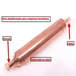 Filtro deshidratador