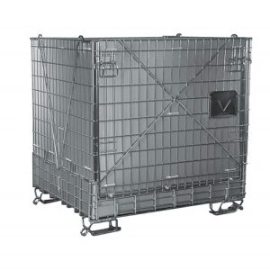 Mesh container  standard with PP plate1200 x 1010 x h1194 mm