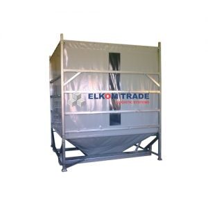 Container for empty bottles 12,2 m3