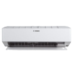 Bosch Climate 6100i 5 kW luftvärmepump installerad av ESMA Solutions i Västerås – energieffektiv värme och kyla.
