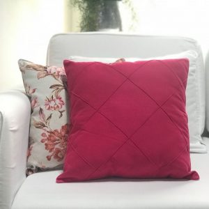 Almofada algodão pink