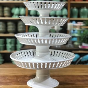 Fruteira peao porcelana