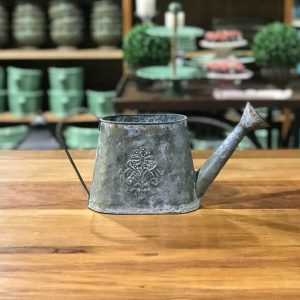 Cachepot regador latão verde antigo