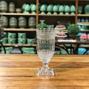 Vaso alto lapidado