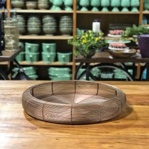 Vaso aramado baixo cobre