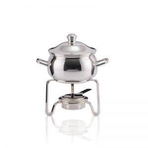 RECHAUD PANELA PRATA MINI 500ML
