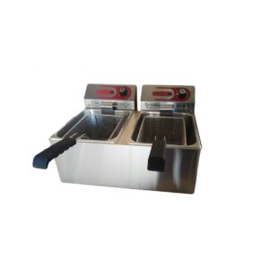 Freidora Eléctrica 8+8L Cuba Doble EF-8Lx2 4,5+4,5KW