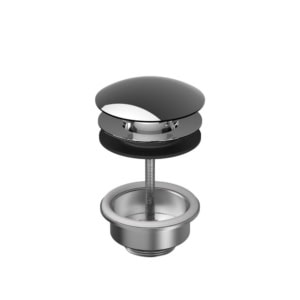 waste non closable brass chrome 951 0004 21