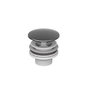 waste non closable plastic chrome 951 0004 22