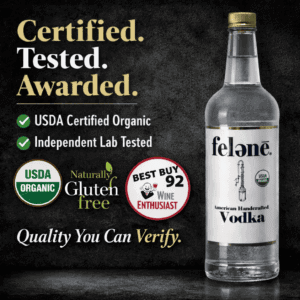 Felene Organic Sugarcane vodka
