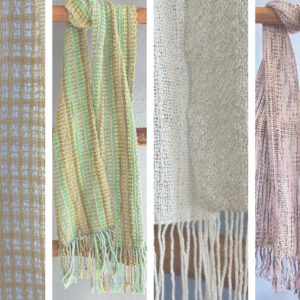 Weaving Loom Controlled Lace on a Rigid Heddle Loom Liz Gipson Fiber Arts on 4th 01