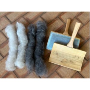 Carders and wool