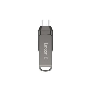 Lexar® JumpDrive® Dual Drive D400 USB 3.1 Type-C™ 64GB