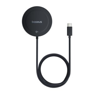 Baseus 15W Simple Mini4 Magnetic Wireless Charging Stand Qi2 Universal – Cosmic Black